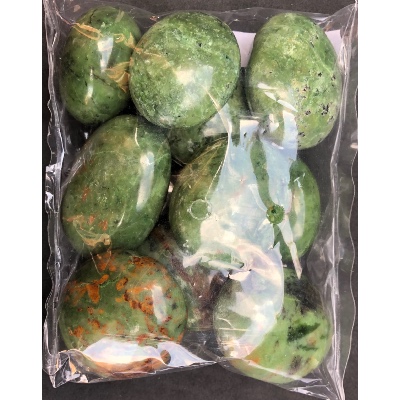 CHRYSOPRAS HANDSTÜCK Tüte von 500g