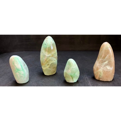 GARNIERIT FREI FORM 4 Stück