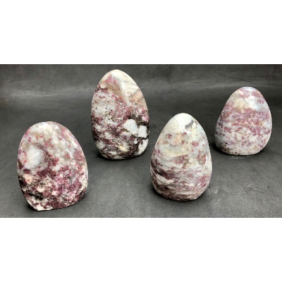 TURMALIN ROSA FREIFORM 4 Stück