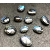 LABRADORIT blau HANDSCHMEICHLER 10 Stück
