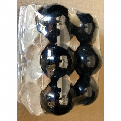 TURMALIN SCHWARZ KUGEL Box von 6 Stück