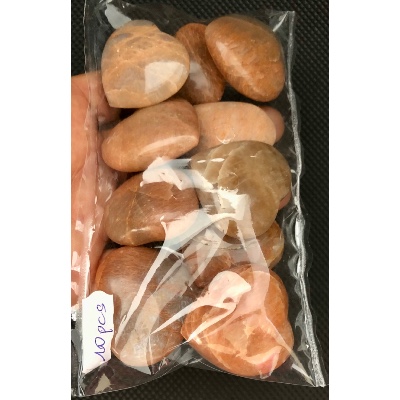MIKROKLIN ORANGE HERZ  Tüte von 10 Stück