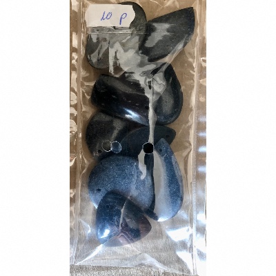 LAPIS LAZULI ANHÄNGER Lot von 10 Stück