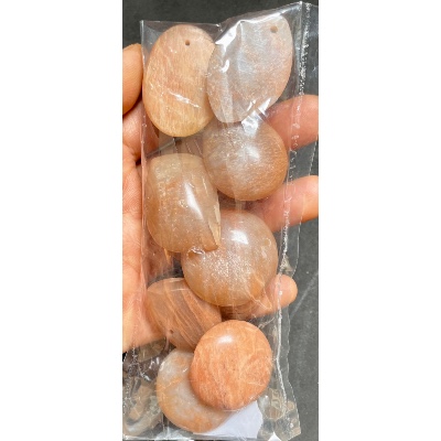 MIKROKLIN ORANGE ANHÄNGER Tüte von 10 Pièces