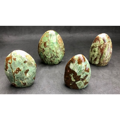 CHRYSOPRAS Freiform 4 Stück