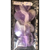 AMETHYST CABOCHON Tüte von 10 Stück