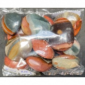 BEDRUCKTER JASPIS HANDSCHMEICHLER Lot von 500g
