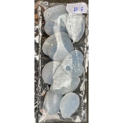 CALCIT BLAU ANHÄNGER Tüte von 10 Stück