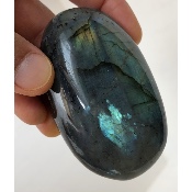 LABRADORIT blau-grün HANDSCHMEICHLER 214g