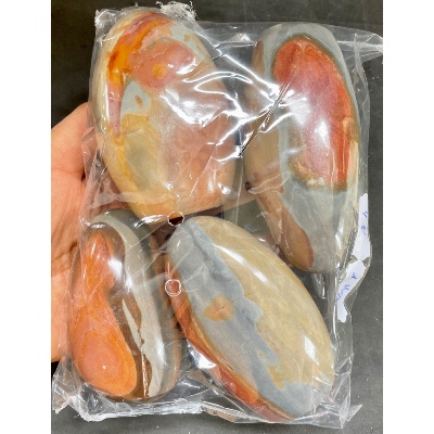 BEDRUCKTER JASPIS FREIFORM Tüte von 1Kg