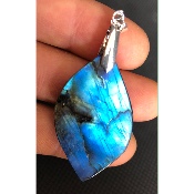 LABRADORIT blau Anhänger 13,2g