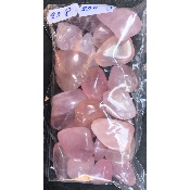 ROSENQUARZ  TROMMELSTEIN Tüte von 250g