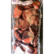 ROTER JASPIS HANDSTÜCK Tüte von 250g