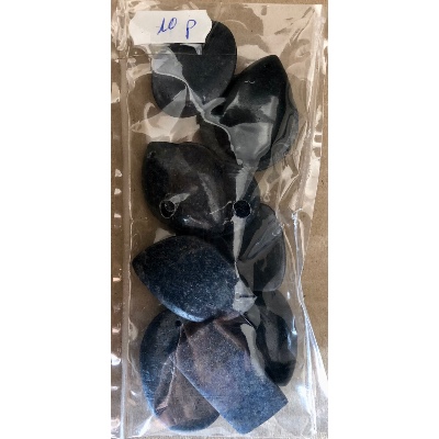 LAPIS LAZULI ANHÄNGER Lot von 10 Stück