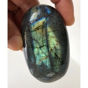 LABRADORIT blau-grün HANDSCHMEICHLER 214g