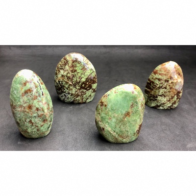 CHRYSOPRAS Freiform 4 Stück