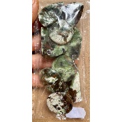 CHRYSOPRAS ANHÄNGER Tüte von 10 Stück