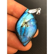 LABRADORIT blau Anhänger 13,2g