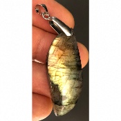 LABRADORIT gold ANHÄNGER 9,3 g