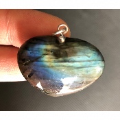 LABRADORITE Herz ANHÄNGER 18,1g