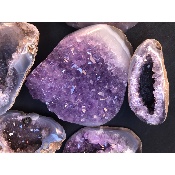 AMETHYST- ACHAT GEODE  Packung mit 1500g