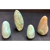 GARNIERIT FREI FORM 4 Stück