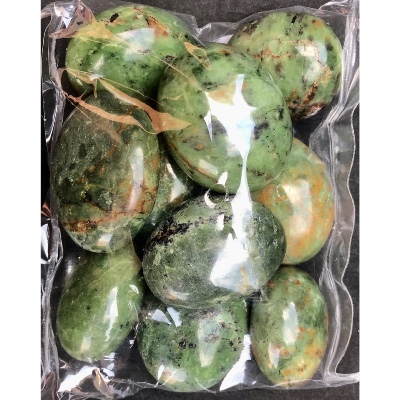 CHRYSOPRAS HANDSTÜCK Tüte von 500g