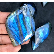 LABRADORIT blau ANHÄNGER großes Modell Tüte von 5 Stück