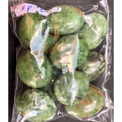 CHRYSOPRAS HANDSTÜCK Tüte von 500g