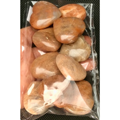 MIKROKLIN ORANGE HERZ  Tüte von 10 Stück