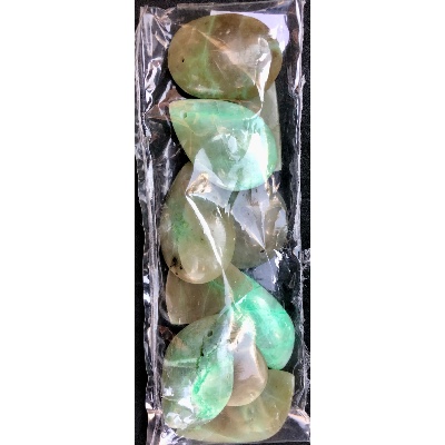 GARNIERIT ANHÄNGER Tüte von 10 Stück