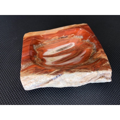 VERSTEINERTES HOLZ ASCHENBECHER 685 gr