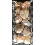 ACHATBLUME HERZ Lot von 12 Stück