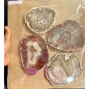 VERSTEIERTER BAUM SCHEIBE zwei POLIERTE SEITEN 1,5 kg