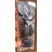 BASALT ANHÄNGER Tüte von 10 Stück