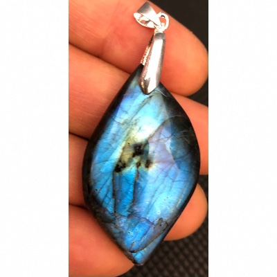 LABRADORIT blau Anhänger 13,2g