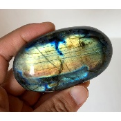 LABRADORIT blau-grün HANDSCHMEICHLER 214g