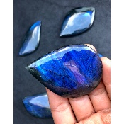 LABRADORIT blau ANHÄNGER großes Modell Tüte von 5 Stück
