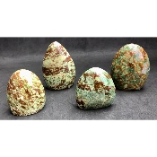 CHRYSOPRAS Freiform 4 Stück