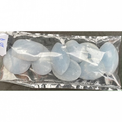 CALCIT BLAU ANHÄNGER Tüte von 10 Stück