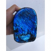 LABRADORIT blau FREEFORM komplett poliert 1170 g
