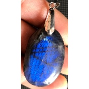 LABRADORIT blau Anhänger 13,9g