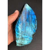 LABRADORIT blau KOMPLETT POLIERT 955g