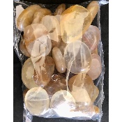 KRISTALL HÄMATIT GELB HANDSCHMEICHLER Tüte von  500g