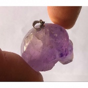 AMETHYST SCHÄDEL ANHÄNGER 19 g