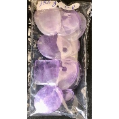 AMETHYST CABOCHON Tüte von 10 Stück
