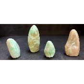 GARNIERIT FREI FORM 4 Stück