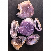 AMETHYST- ACHAT GEODE  Packung mit 1500g