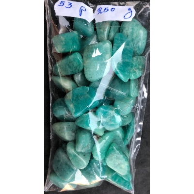 AMAZONIT TROMMELSTEIN Tüte von 250g